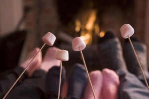 Roasting marshmallows