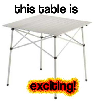 Coleman Folding Camping Table