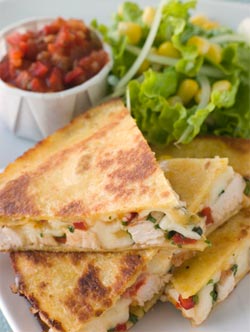 chicken quesadilla