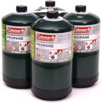 Mini Coleman Propane Gas Tanks for RoadTrip Grills