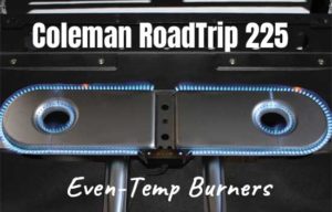 Coleman RoadTrip Even Temp Burners