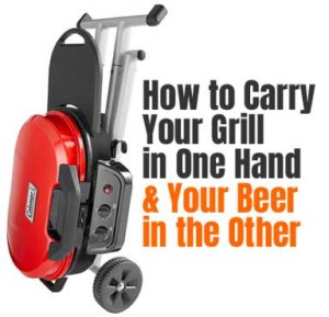 How to Carry a Portable Grill on Wheels