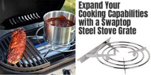 Swaptop Steel Stove Grate for Roadtrip Gas Grills