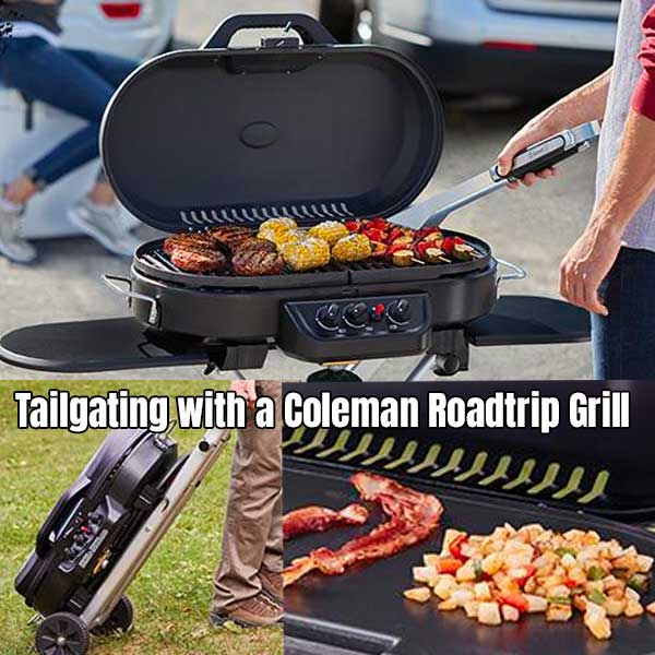 Coleman Tailgate Grill with versatile Cooking Options and Easy Portability